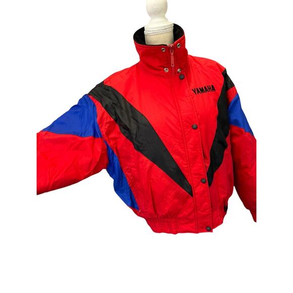"YAMAHA", Vintage, Womens Sportswear, Racing, Snowmobile, Jacket, Size L, - Picture 3 of 10